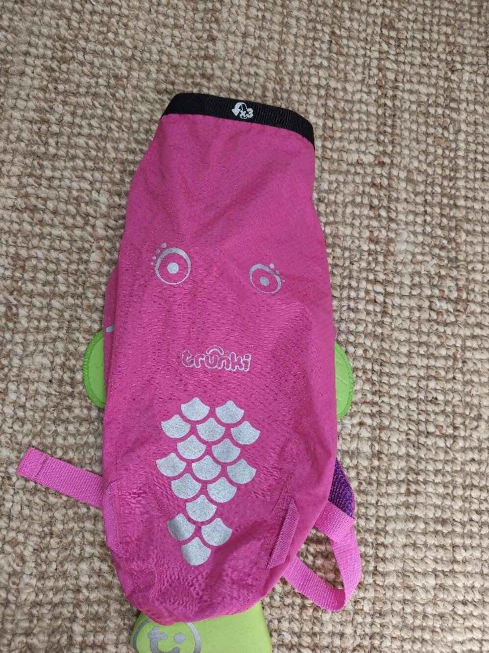 Kids Pink Swim Backpack